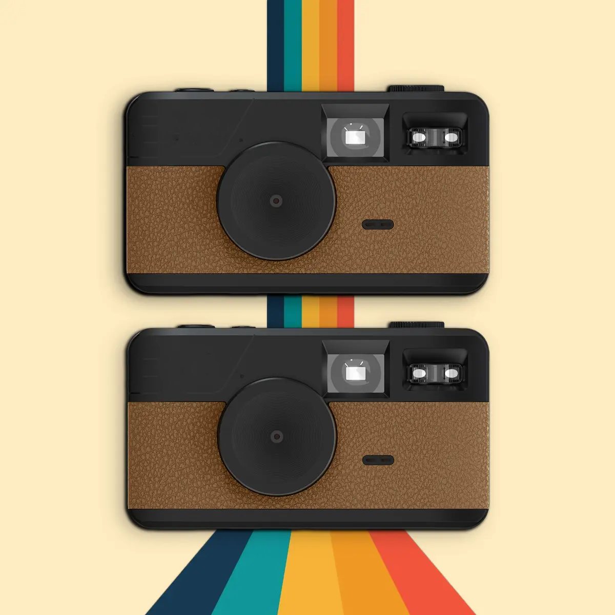 Authentic Moment Retro Filter Digital Camera
