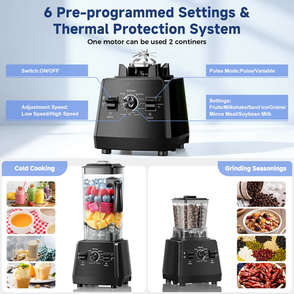 Ultimate Dual Container High Performance Blender