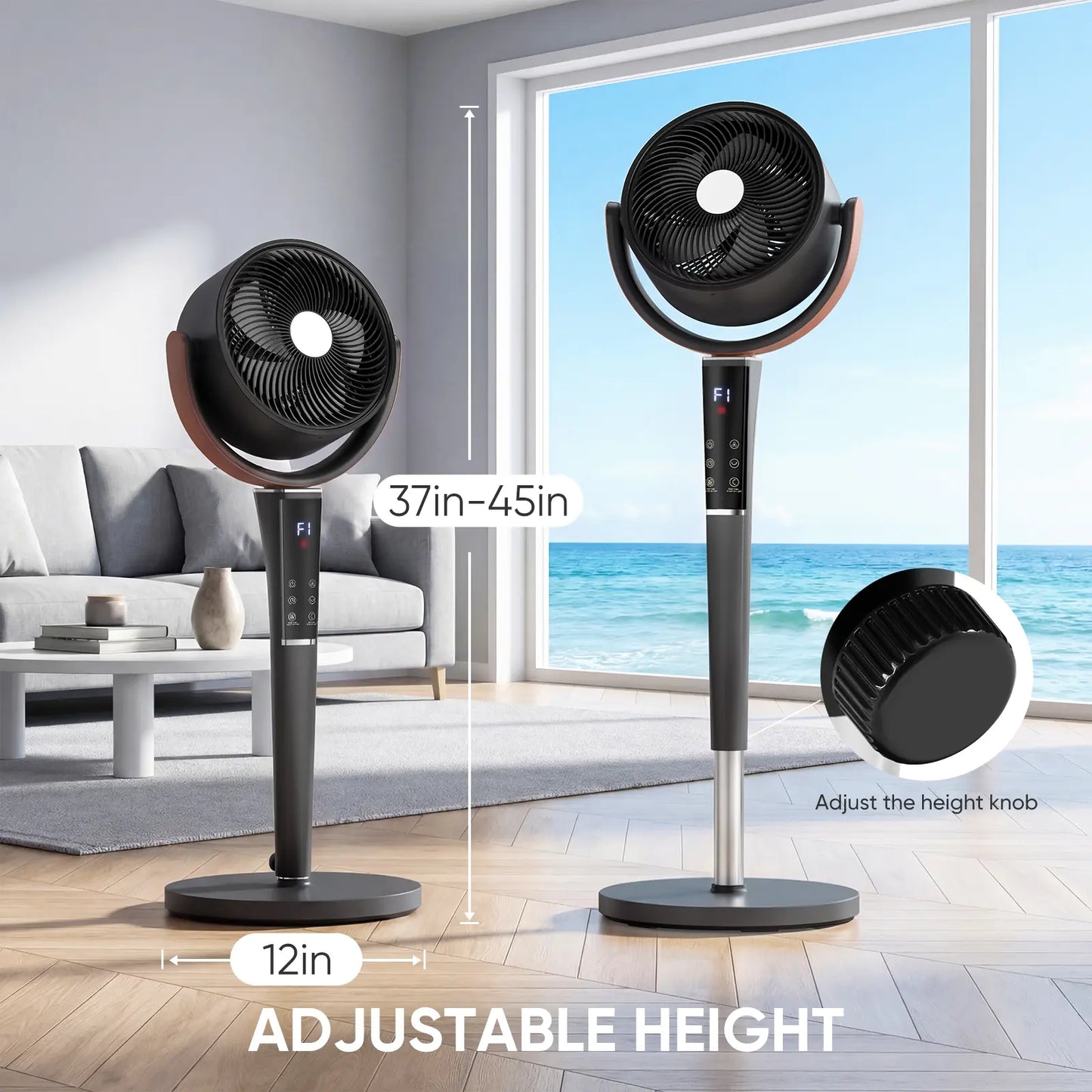 UltraQuiet Whole-Room Air Fan