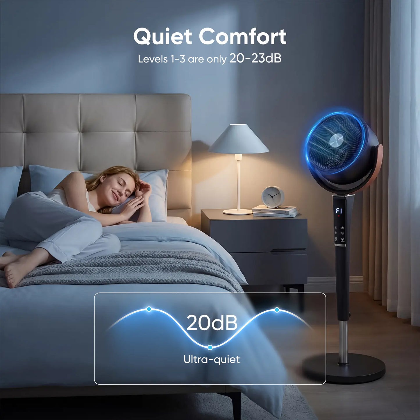 UltraQuiet Whole-Room Air Fan