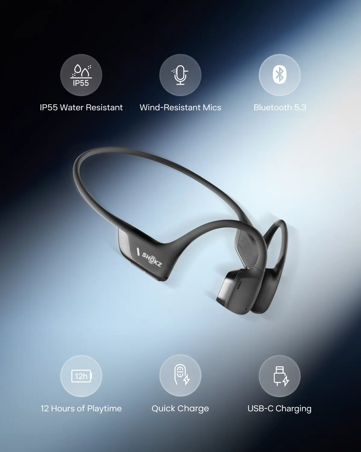 Open-Ear Endurance Sport Audio Headphones